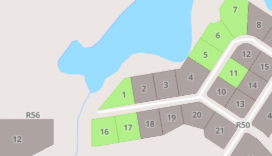 Available Lot Map